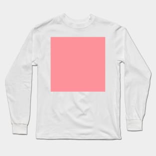 salmon pink Long Sleeve T-Shirt